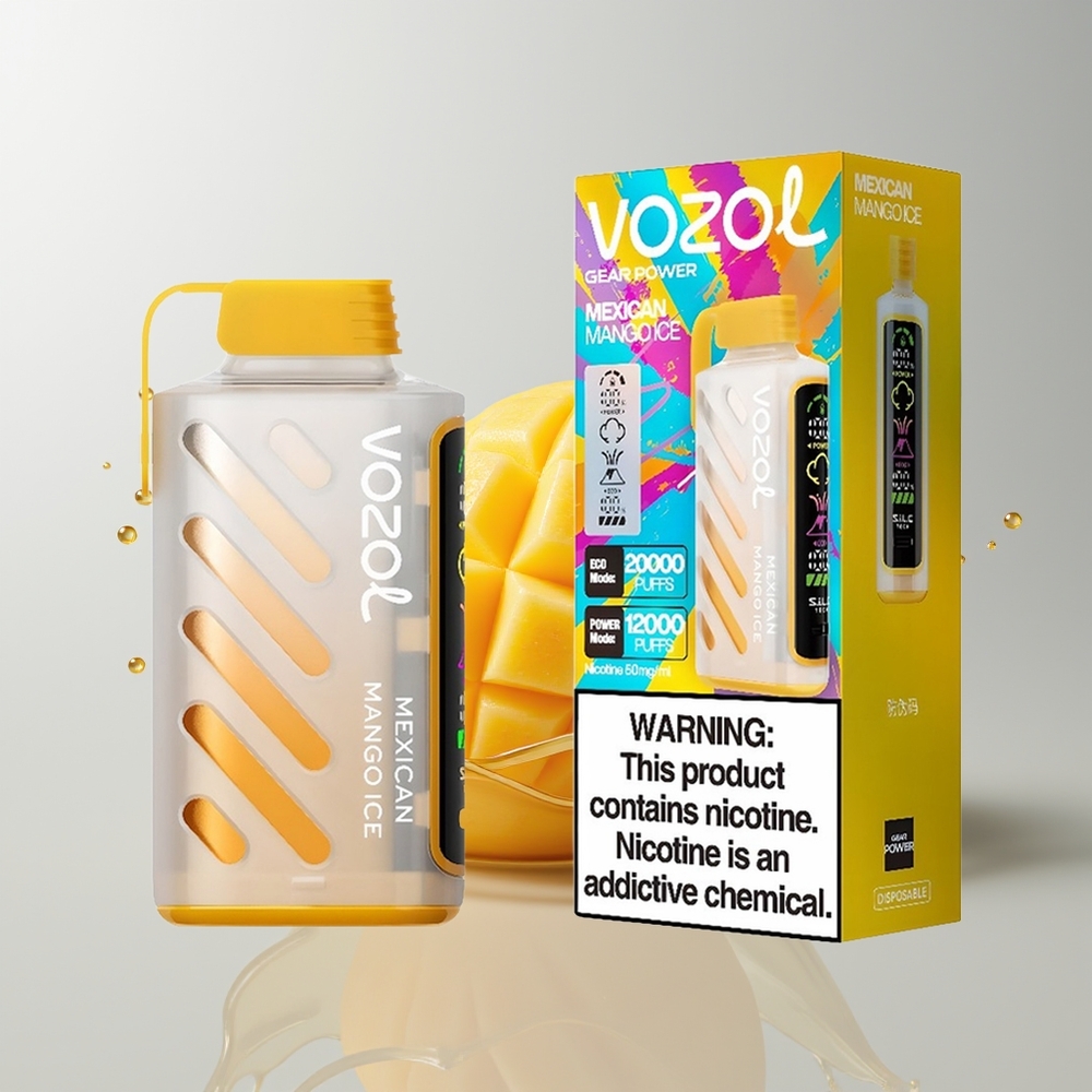 Mexican Mango Ice VOZOL Gear Power 20000 Puffs Disposable Vape Ireland Wholesale