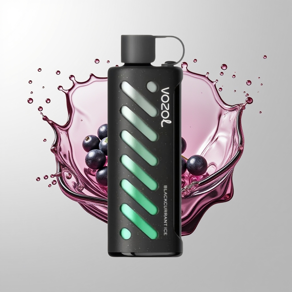 Blackcurrant Ice VOZOL Gear Shisha 25000 Puffs Disposable Vape Ireland Wholesale