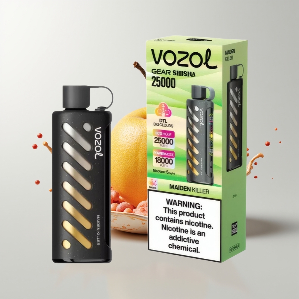 Maiden Killer VOZOL Gear Shisha 25000 Puffs Disposable Vape Ireland Wholesale